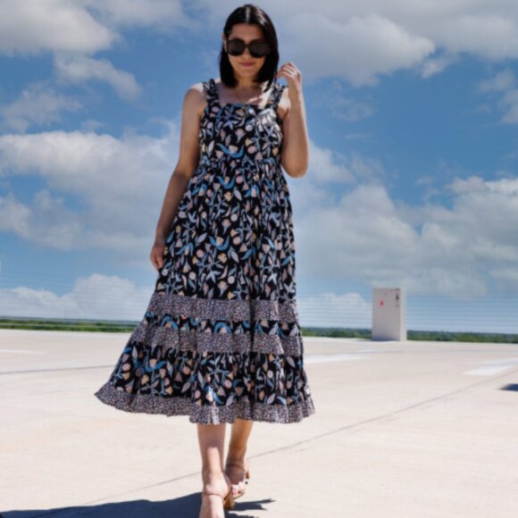 Women's Cotton Floral Sundress Universal Thread - Picture 8 of 8